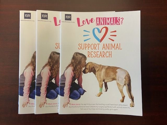 Love Animals? Support Animal Research brochure